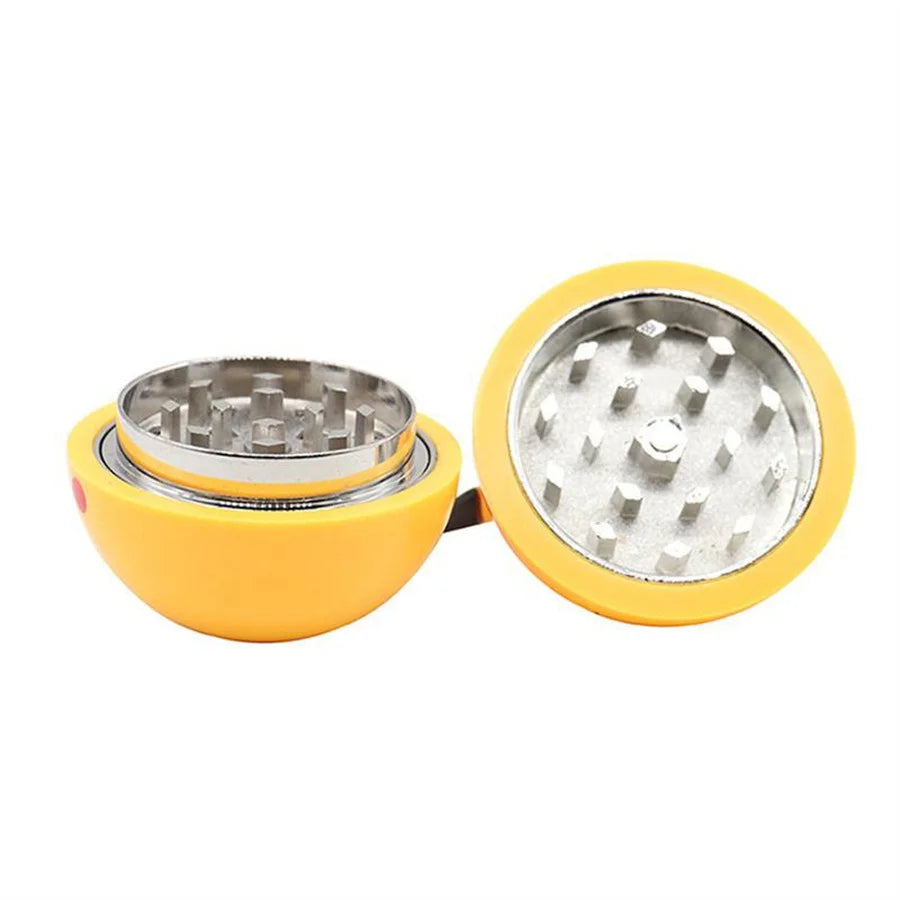 Very Cute Grinder for Smoking 3layer Herb Tobacco Spice Grinder Zinc Alloy Smoke Pipe Accessories Cool Gadget